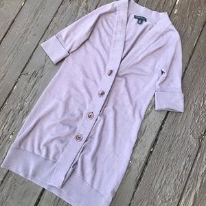 Banana Republic Short Sleeve Long Cardigan